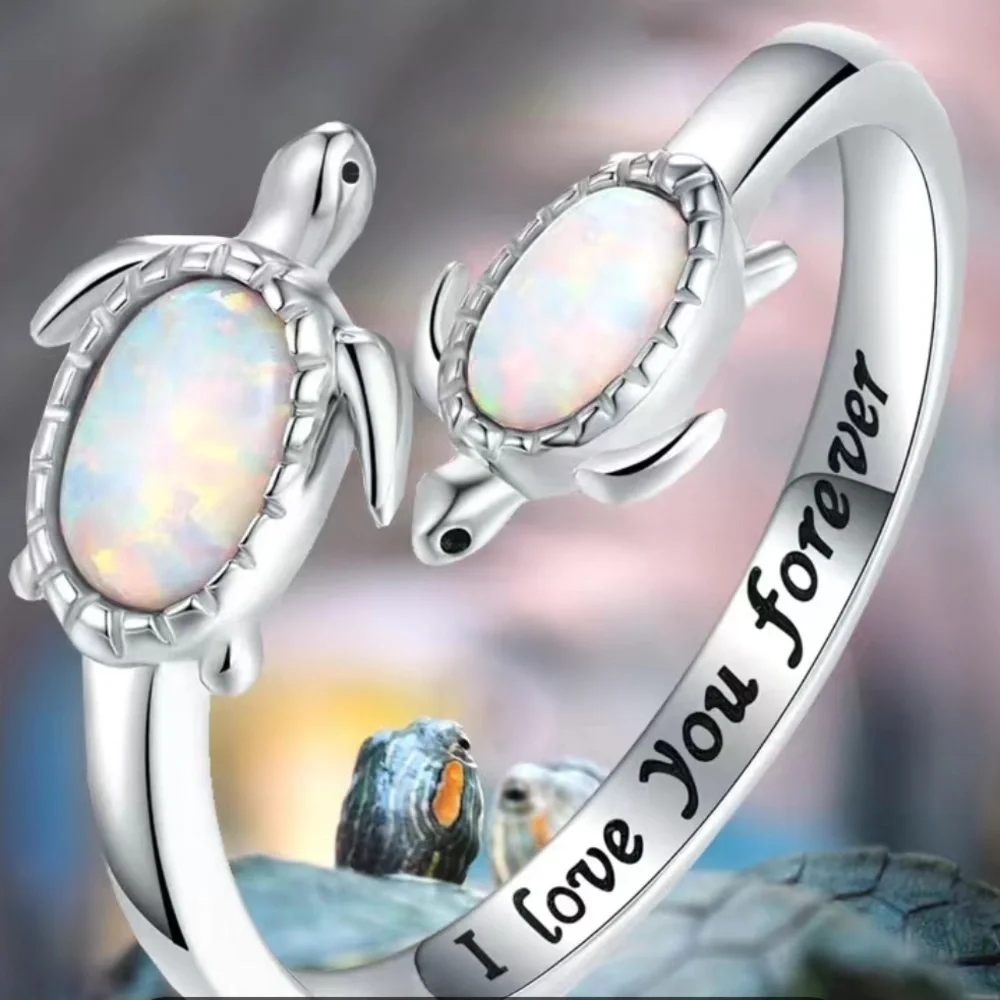 3/$25, 4/$30 Sea Turtle Ring Size OZ Open